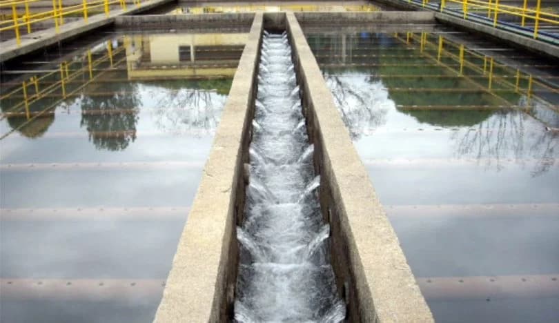 Planta de tratamiento de agua potable y red de acueducto en Colombia